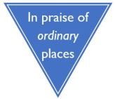 In praise of ordinary places logo